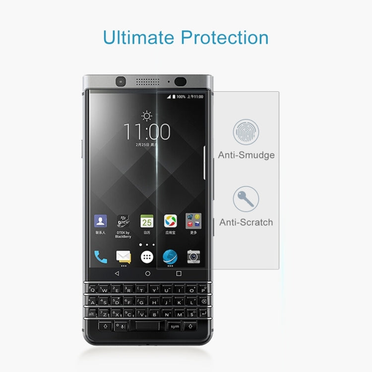 0.26mm 9H Surface Hardness 2.5D Curved Edge Tempered Glass Screen Protector for BlackBerry Keytwo