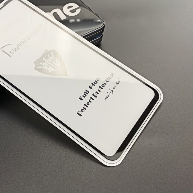 25 PCS MIETUBL Full Screen Full Glue Anti-fingerprint Tempered Glass Film for Huawei nova 5 / 5 Pro / Xiaomi Mi 9X(Black)