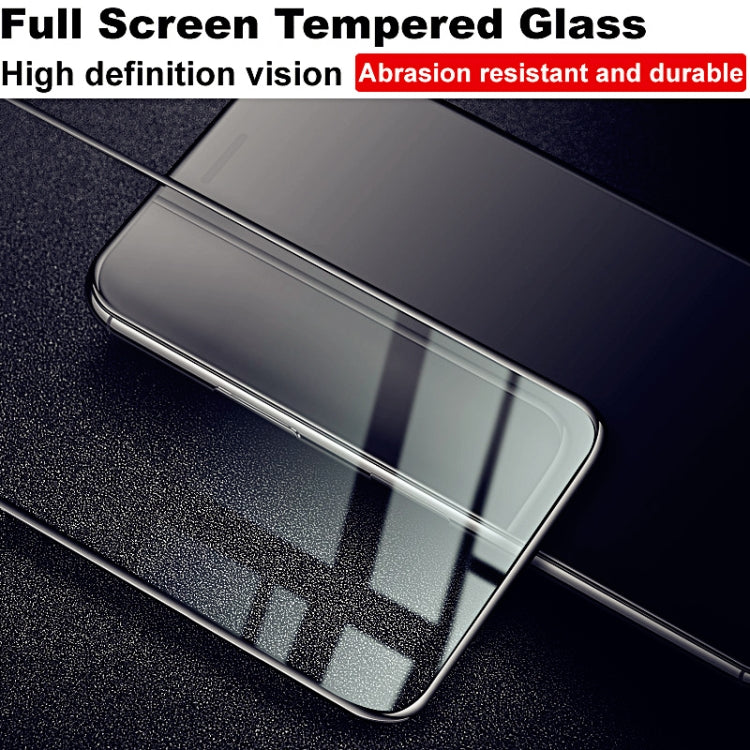 IMAK Pro Version 9H Surface Hardness Full Screen Tempered Glass Film for LG Q60