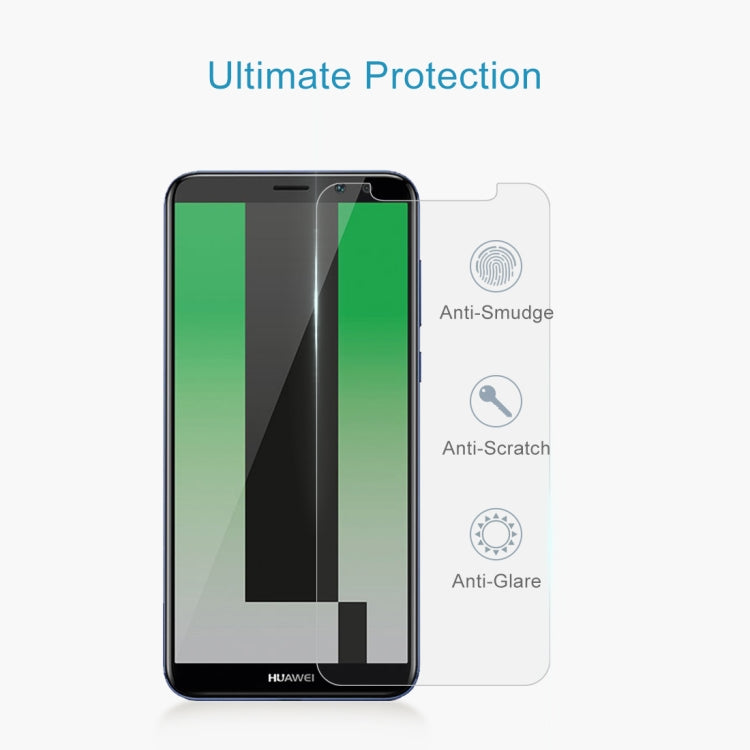 100 PCS 0.26mm 9H 2.5D Tempered Glass Film for Huawei Mate 10 Lite