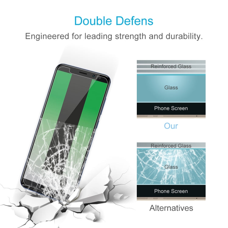 100 PCS 0.26mm 9H 2.5D Tempered Glass Film for Huawei Mate 10 Lite
