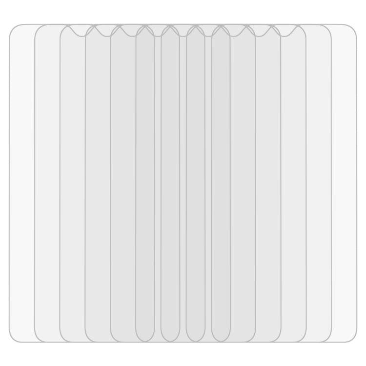 10 PCS 2.5D Non-Full Screen Tempered Glass Film for OPPO A9 2020 / A5 2020 / A56 5G