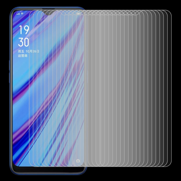 50 PCS 2.5D Non-Full Screen Tempered Glass Film for OPPO A9 2020 / A56 5G