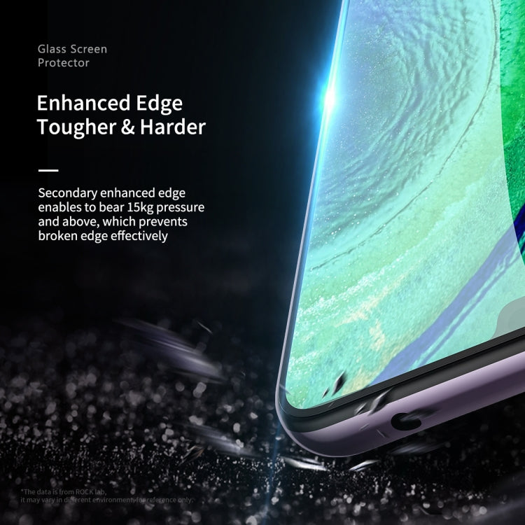ROCK 9H 3D Curved Heat Bending Full Screen Tempered Glass Film for Huawei Mate30 Pro
