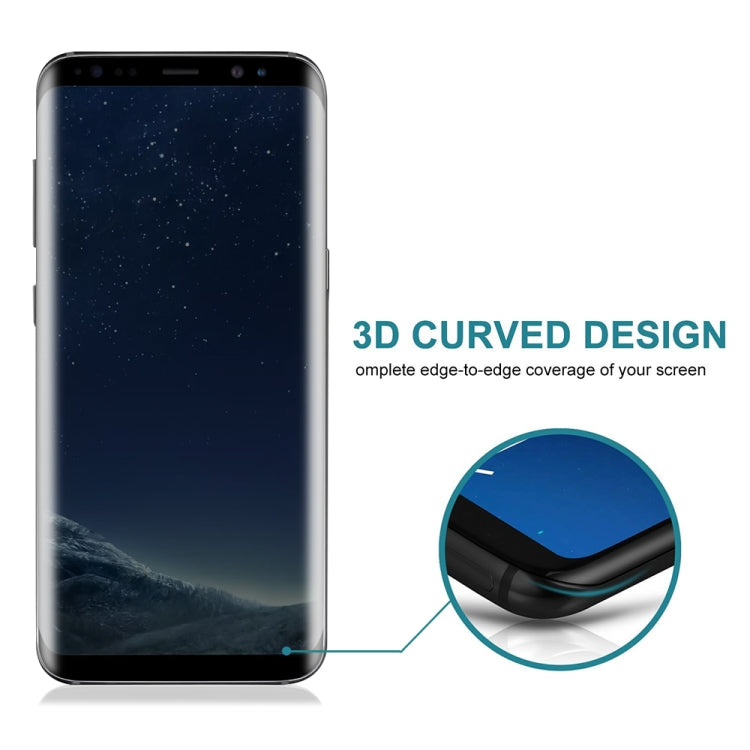 UV Full Cover Anti-spy Tempered Glass Film for Galaxy S8