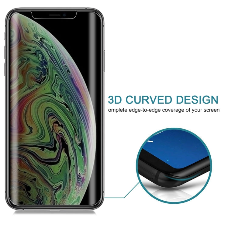 For iPhone XS Max 10pcs 9H Surface Hardness 180 Degree Privacy Anti Glare Screen Protector
