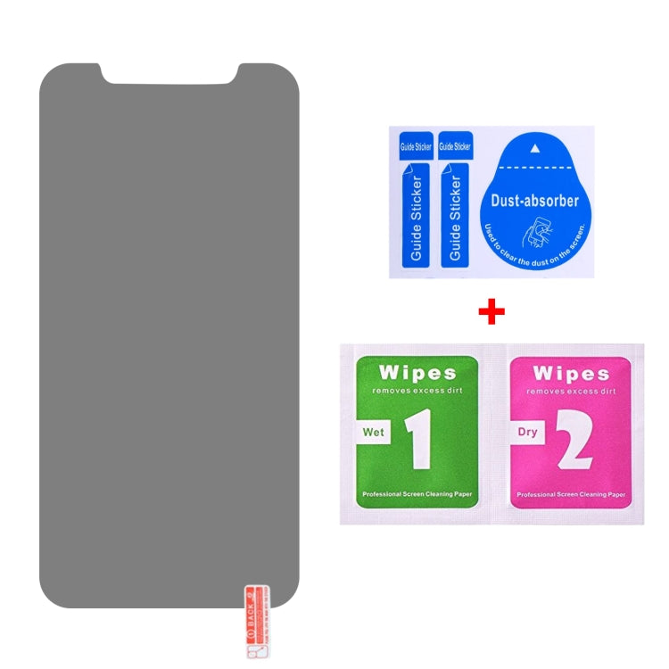 For iPhone XR 10pcs  9H Surface Hardness 180 Degree Privacy Anti Glare Screen Protector