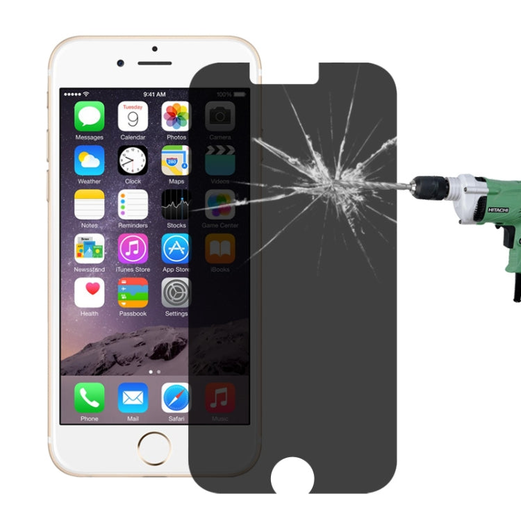 10PCS  9H Surface Hardness 180 Degree Privacy Anti Glare Screen Protector for iPhone 6 Plus