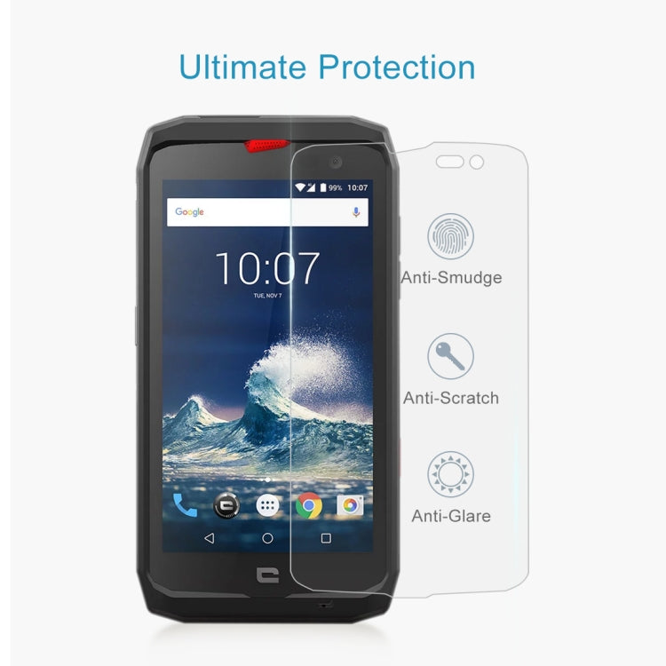 100 PCS for Crosscall Action X3 0.3mm Tempered Glass Film, No Retail Package