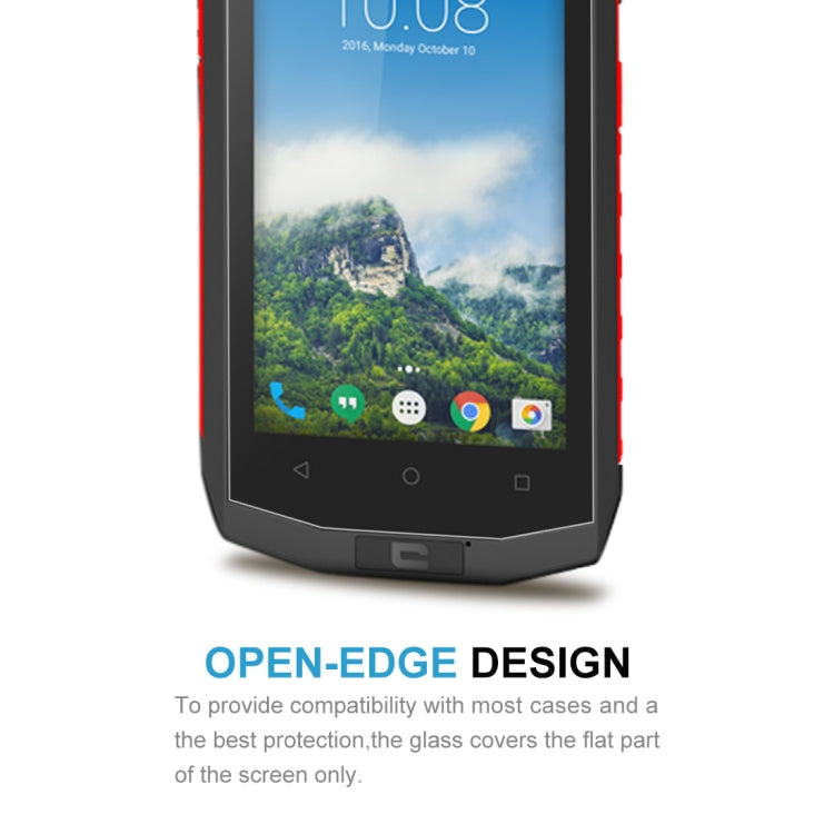 100 PCS for Crosscall Trekker M1 Core 0.3mm Tempered Glass Film, No Retail Package