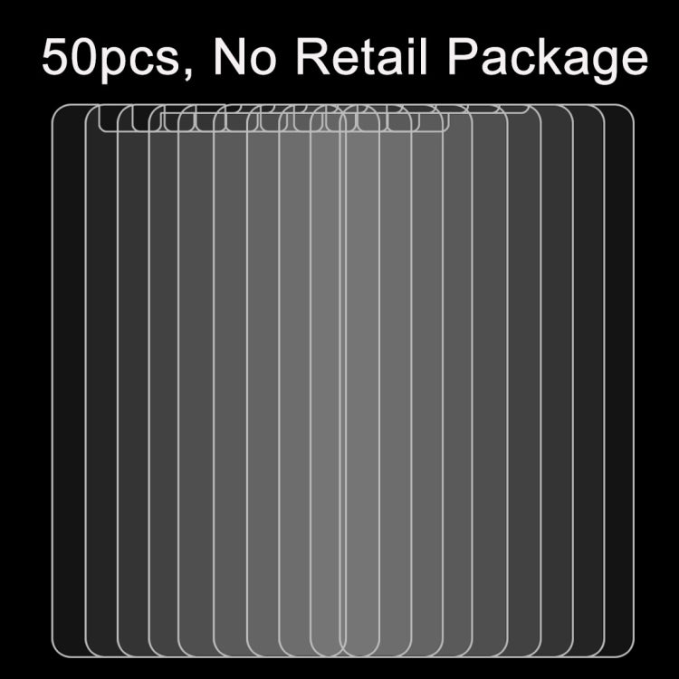 50 PCS For LG X Power 0.26mm 9H Surface Hardness 2.5D Explosion-proof Tempered Glass Screen Film, No Retail Package