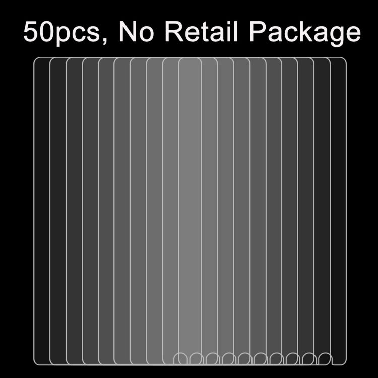 50 PCS for Xiaomi Mi Mix 0.26mm 9H Surface Hardness 2.5D Explosion-proof Tempered Glass Non-full Screen Film, No Retail Package