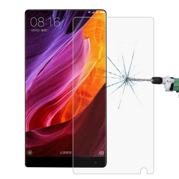 50 PCS for Xiaomi Mi Mix 0.26mm 9H Surface Hardness 2.5D Explosion-proof Tempered Glass Non-full Screen Film, No Retail Package