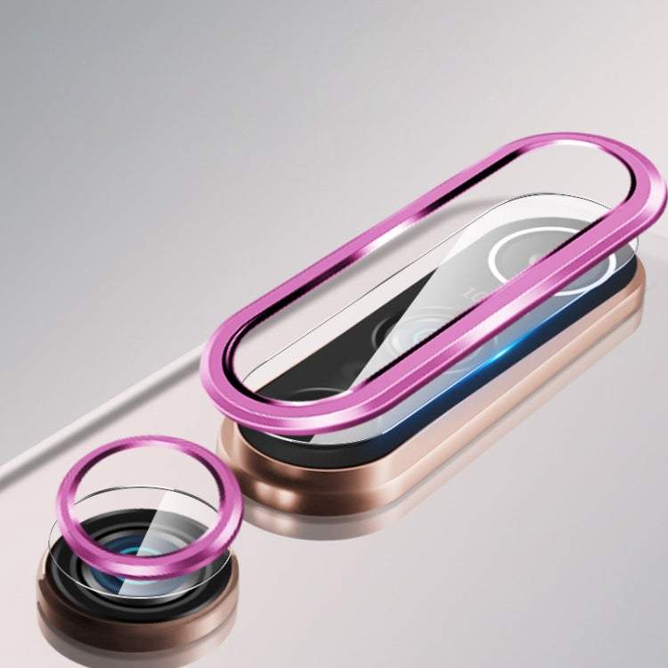 For Xiaomi Mi 10 Pro 0.3mm 9D 9H Rear Camera Lens Tempered Glass Film  + Lens Ring Frame