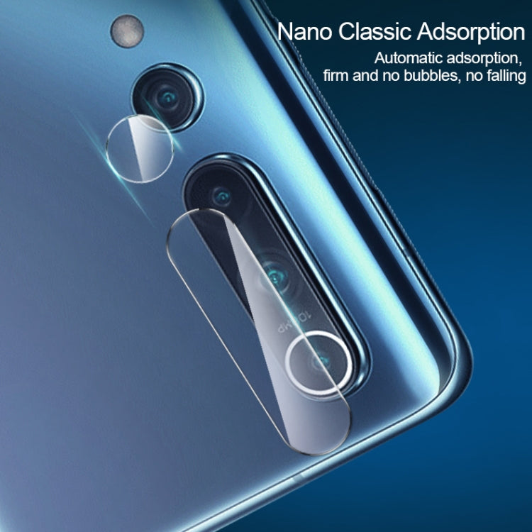 10 PCS For Xiaomi Mi 10 5G 2.5D Transparent Rear Camera Lens Protector Tempered Glass Film