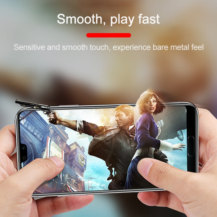 mietubl Scratchproof 11D HD Full Glue Full Curved Screen Tempered Glass Film for Vivo Y81 / Y83 / Z1(Black)