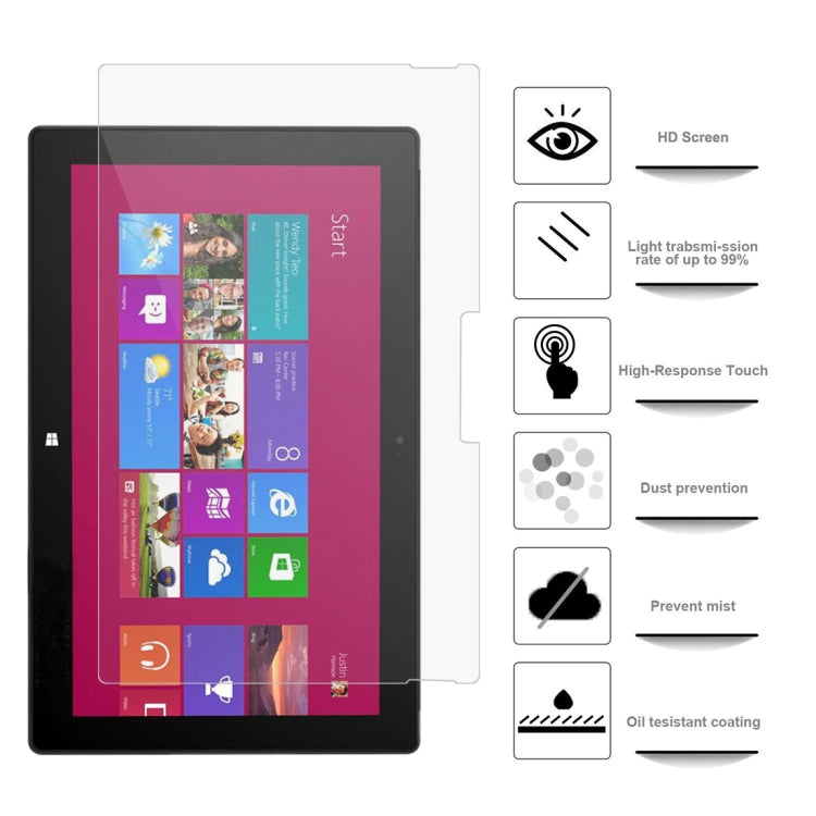 3H Professional Paper Textured Screen Film Pencil Sketch Film for Microsoft Surface Pro 4 / 5 / 6 / 7