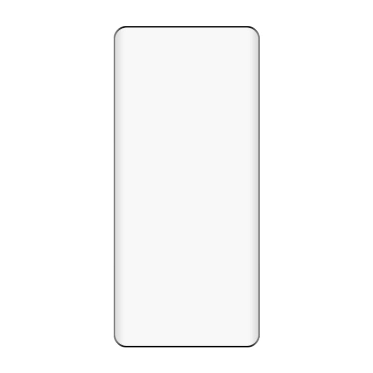 For OnePlus 8 Pro 9H 9D Curved Edge Tempered Glass Film(Black)