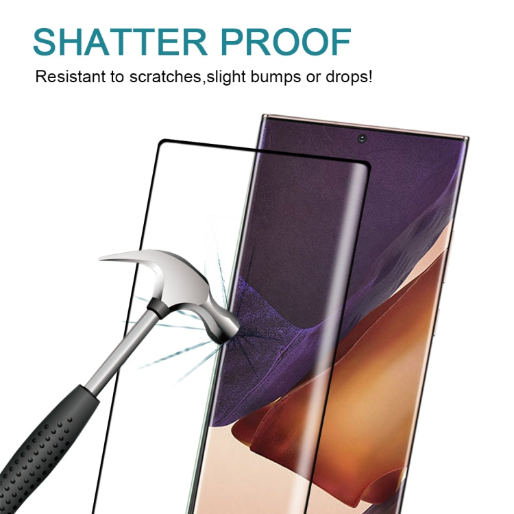 For Samsung Galaxy Note20 Ultra 3D Curved Edge Full Screen Tempered Glass Film