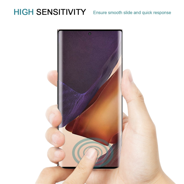 For Samsung Galaxy Note20 Ultra 3D Curved Edge Full Screen Tempered Glass Film