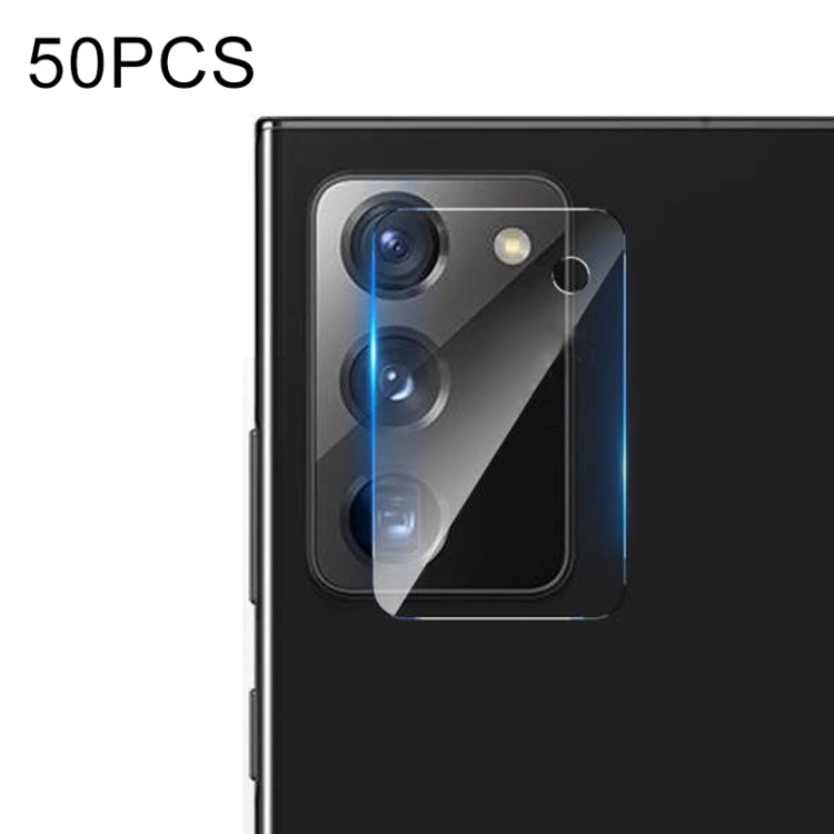 For Samsung Galaxy Note20 50 PCS Soft Fiber Back Camera Lens Film