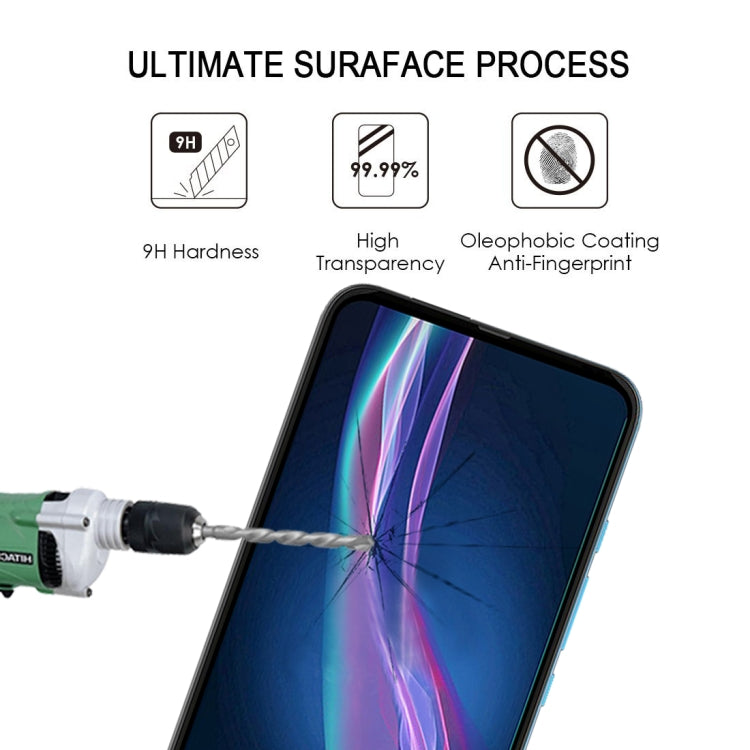 For Motorola Moto One Fusion Plus Full Glue Full Screen Tempered Glass Film