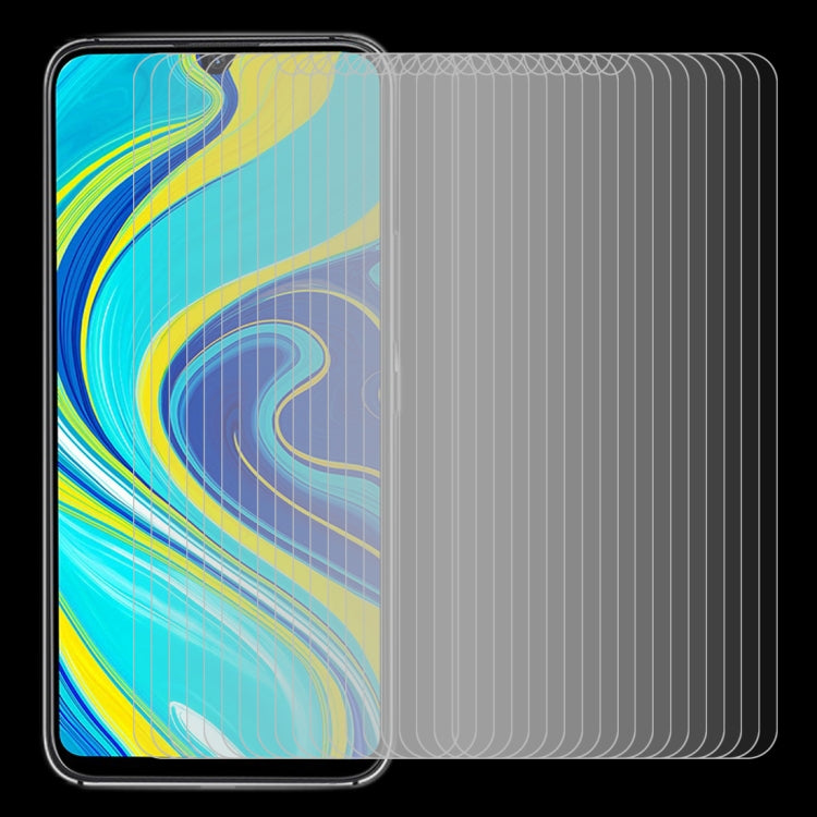 For Umidigi A7 Pro 50 PCS 0.26mm 9H 2.5D Tempered Glass Film