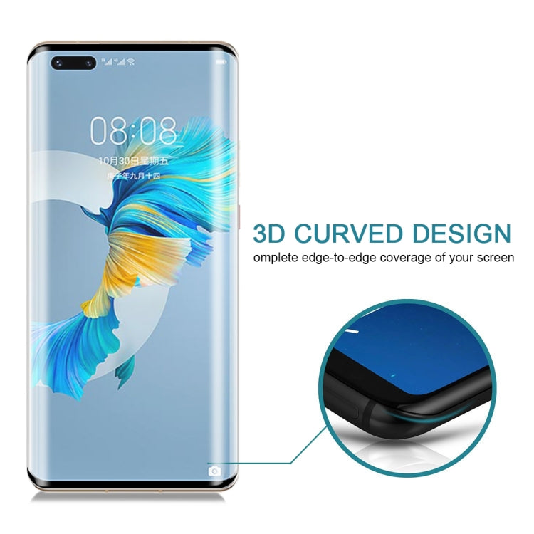 For Huawei Mate 40 Pro 3D Curved Edge Full Screen Tempered Glass Film