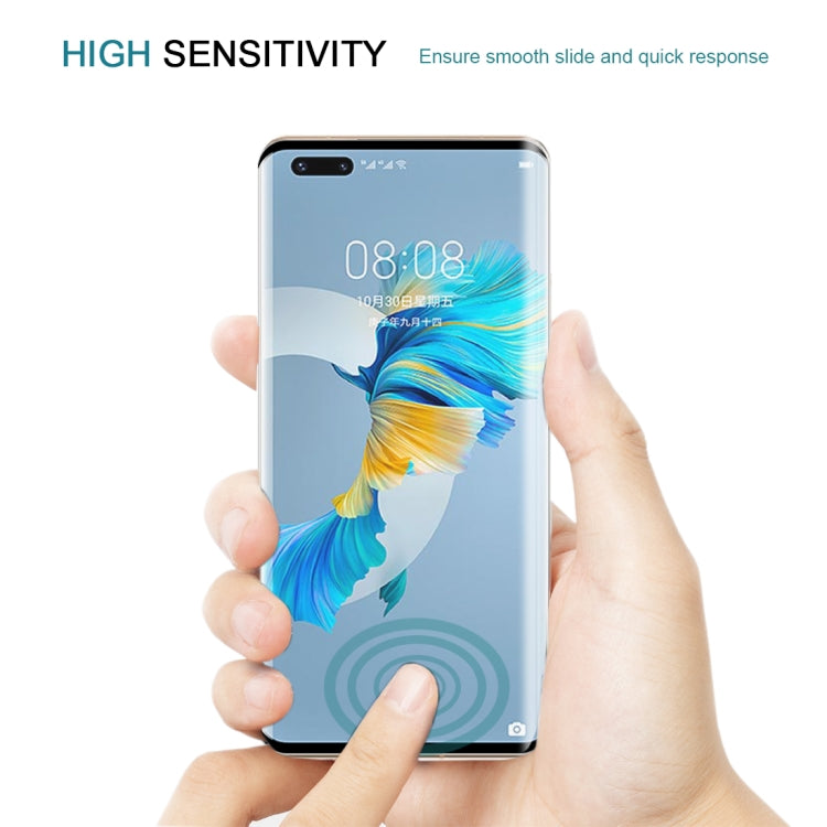 For Huawei Mate 40 Pro 3D Curved Edge Full Screen Tempered Glass Film