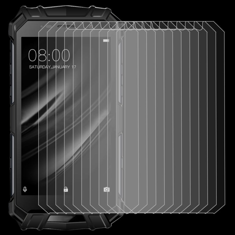 For Doogee S60 10 PCS 0.26mm 9H 2.5D Explosion-proof Tempered Glass Film