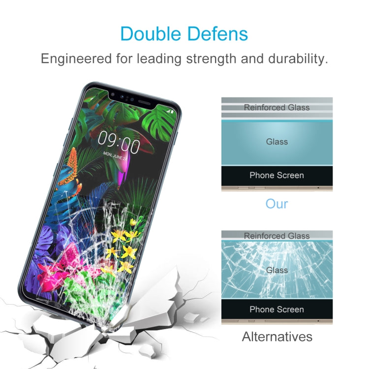 For LG G8s ThinQ 0.26mm 9H 2.5D Tempered Glass Film