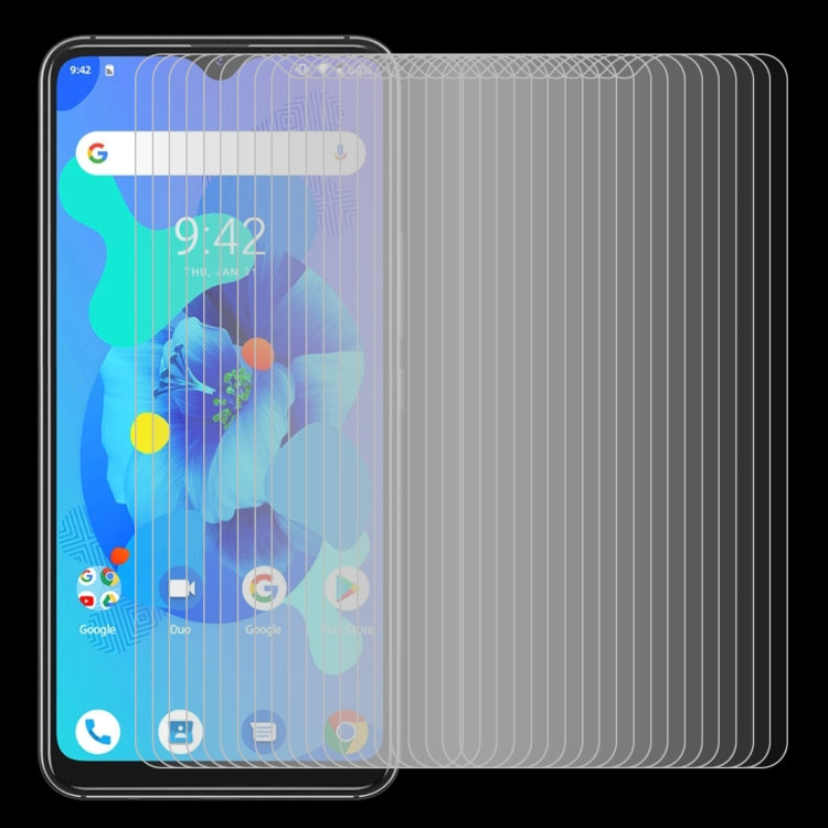 For Umidigi A7 50 PCS 0.26mm 9H 2.5D Tempered Glass Film