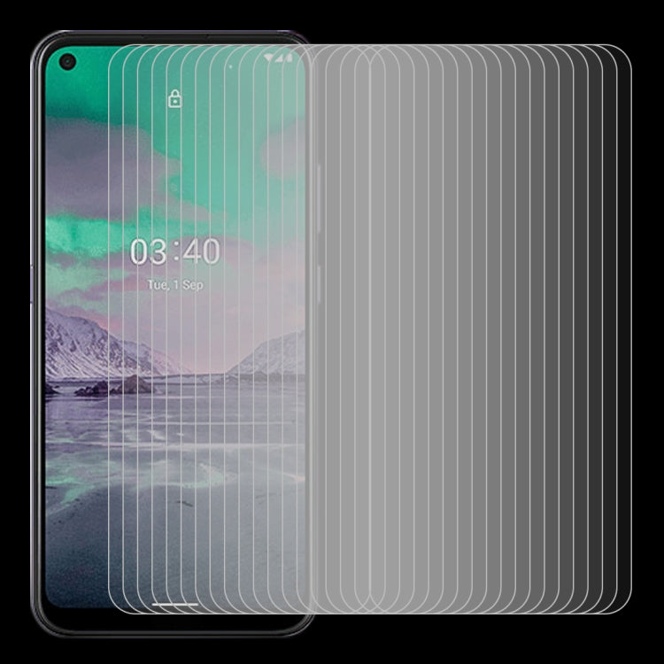 For Nokia 3.4 50 PCS 0.26mm 9H 2.5D Tempered Glass Film