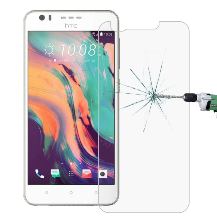 100 PCS For HTC Desire 10 Lifestyle 0.26mm 9H Surface Hardness 2.5D Explosion-proof Tempered Glass Screen Film