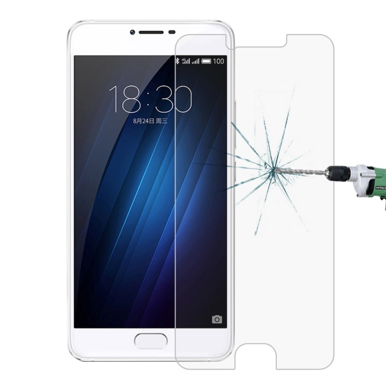100 PCS for Meizu U20 0.26mm 9H Surface Hardness 2.5D Explosion-proof Tempered Glass Screen Film