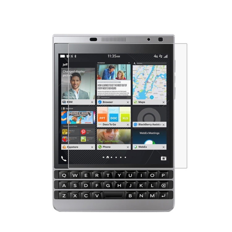 For BlackBerry Passport Silver Edition 0.26mm 9H Surface Hardness 2.5D Explosion-proof Tempered Glass Screen Film