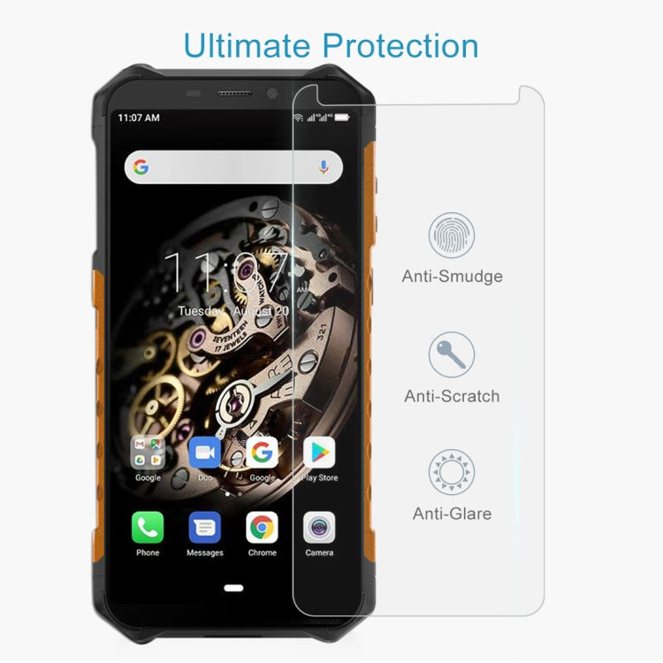 For Ulefone Armor X5 50 PCS 0.26mm 9H 2.5D Tempered Glass Film