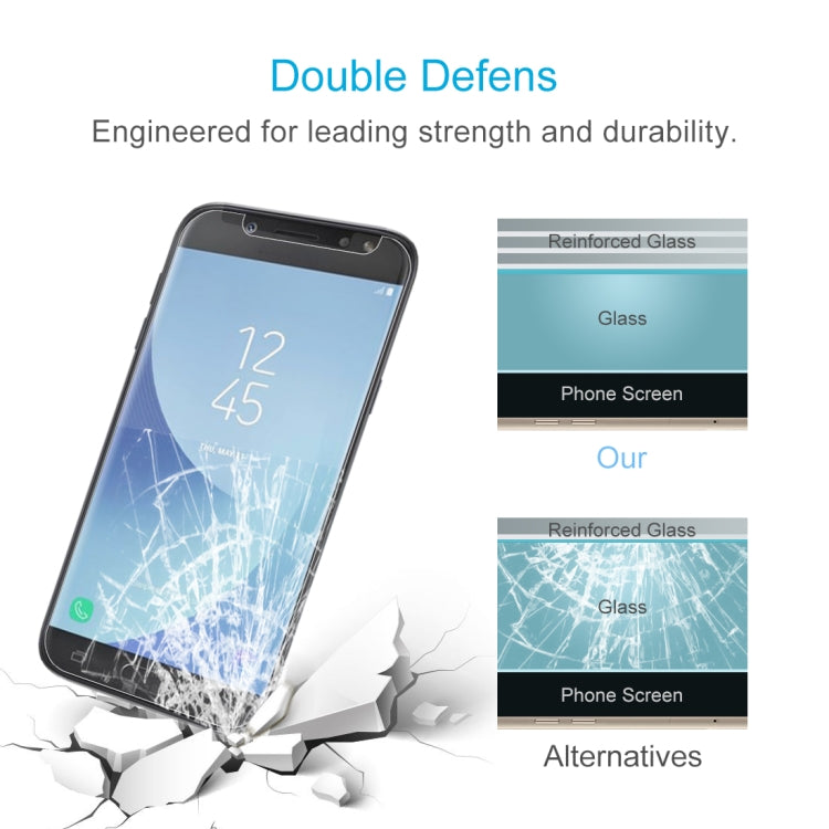 For Samsung Galaxy J5 (2017) /J5 Pro 10 PCS 0.26mm 9H 2.5D Tempered Glass Film