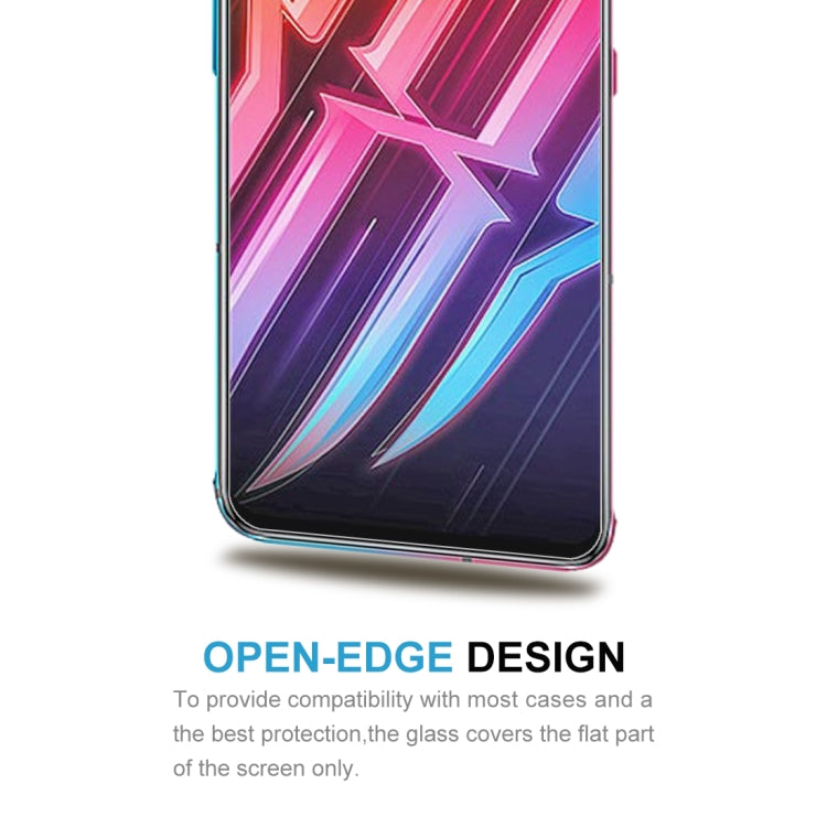 For Nubia Red Magic 6 / 6 Pro 10 PCS 0.26mm 9H Surface Hardness 2.5D Explosion-proof Tempered Glass Non-full Screen Film