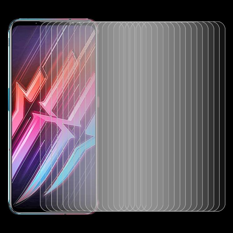 For Nubia Red Magic 6 / 6 Pro 50 PCS 0.26mm 9H Surface Hardness 2.5D Explosion-proof Tempered Glass Non-full Screen Film