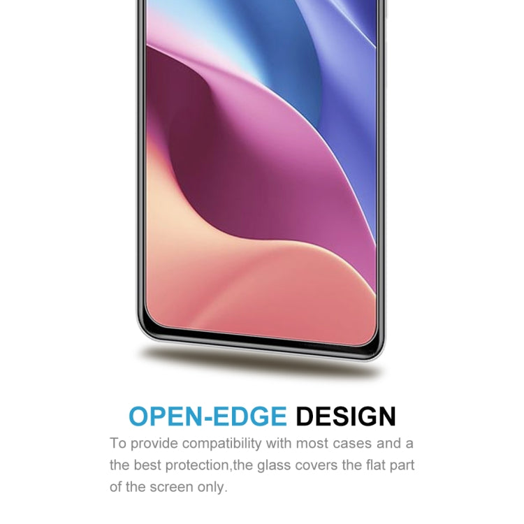 For Xiaomi Redmi K40 5G 0.26mm 9H Surface Hardness 2.5D Explosion-proof Tempered Glass Half Screen Film