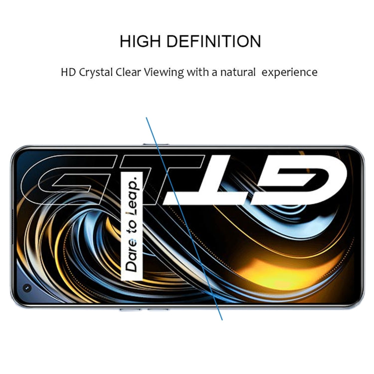 For OPPO Realme GT 5G / Realme GT Master Full Glue Full Cover Screen Protector Tempered Glass Film