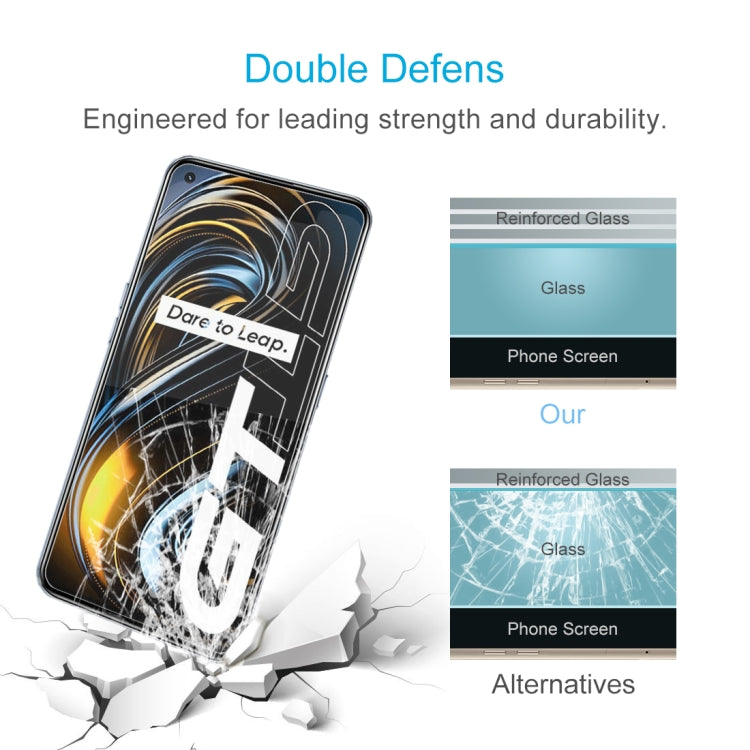 For OPPO Realme GT 5G / Realme GT Master 10 PCS 2.5D Non-Full Screen Tempered Glass Film