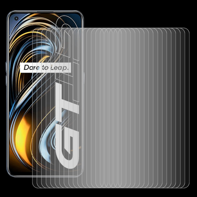 For OPPO Realme GT 5G / Realme GT Master 50 PCS 2.5D Non-Full Screen Tempered Glass Film