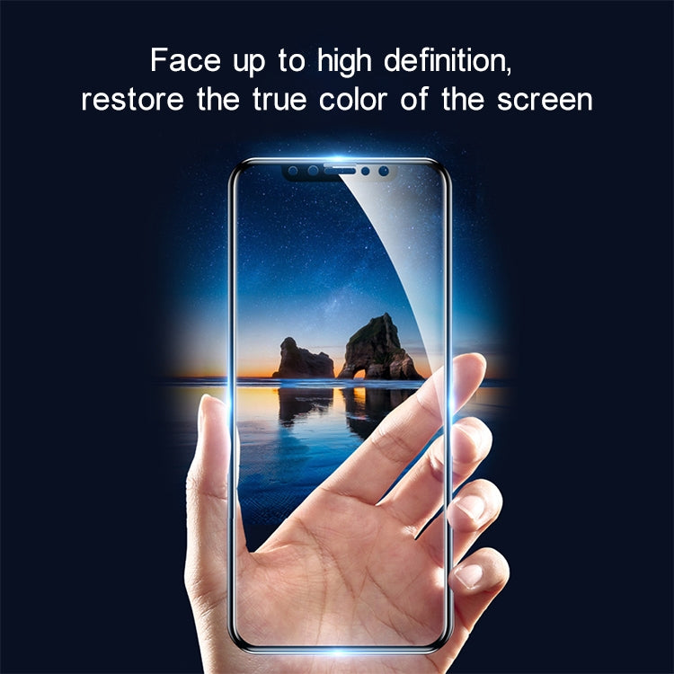 25 PCS MIETUBL For Galaxy M30 Anti-glare Full Screen Tempered Glass Film (Black)