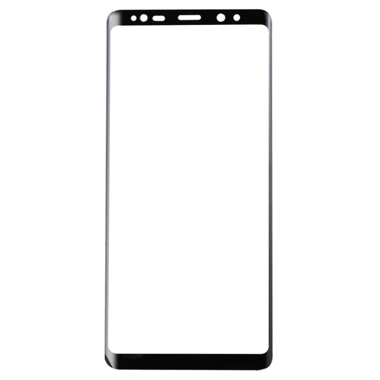 For Galaxy Note 8 0.3mm 9H Surface Hardness 3D Curved Silk-screen Full Screen Tempered Glass Screen Protector