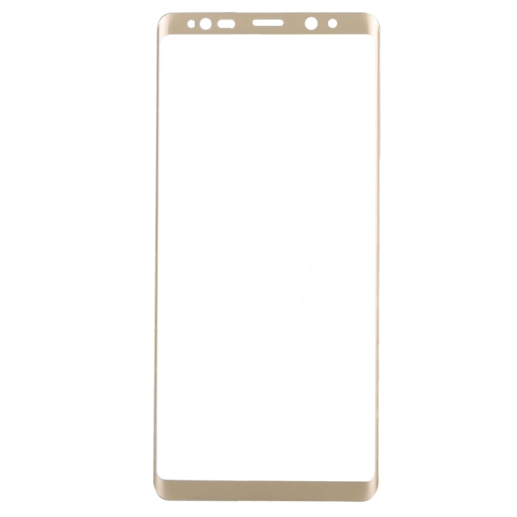 For Galaxy Note 8 0.3mm 9H Surface Hardness 3D Curved Silk-screen Full Screen Tempered Glass Screen Protector