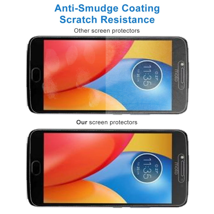 100 PCS for Motorola Moto C 0.3mm 9H Surface Hardness 2.5D Explosion-proof Tempered Glass Full Screen Film