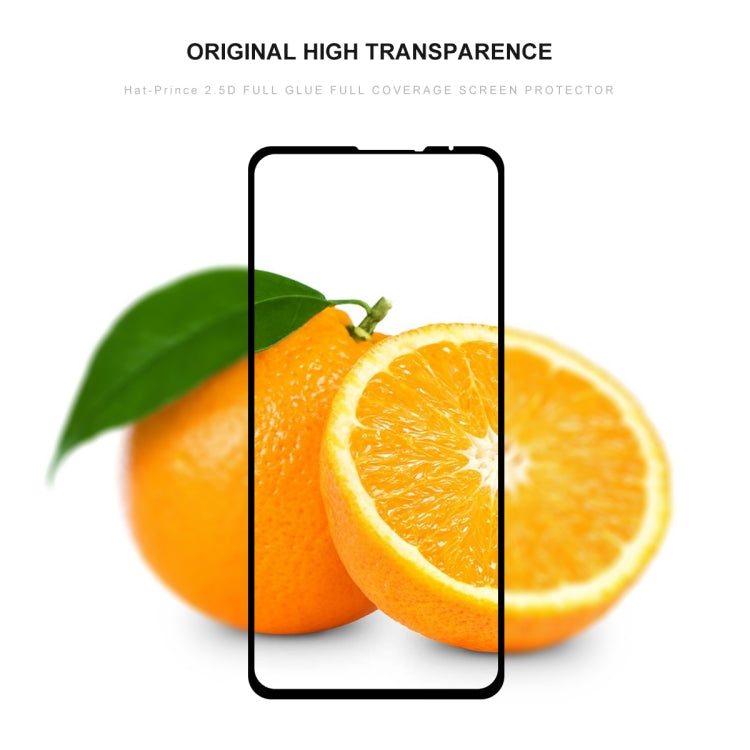 ENKAY Hat-prince Full Glue 0.26mm 9H 2.5D Tempered Glass Film for Xiaomi Mi Mix 3 (Black)