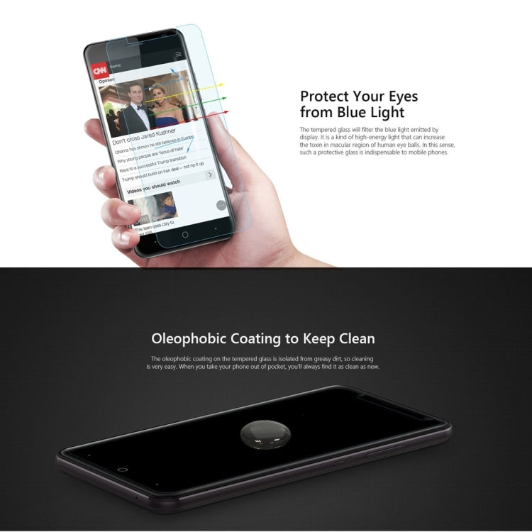 Ulefone Tiger (MPH1564)  9H Surface Hardness Tempered Glass Screen Film